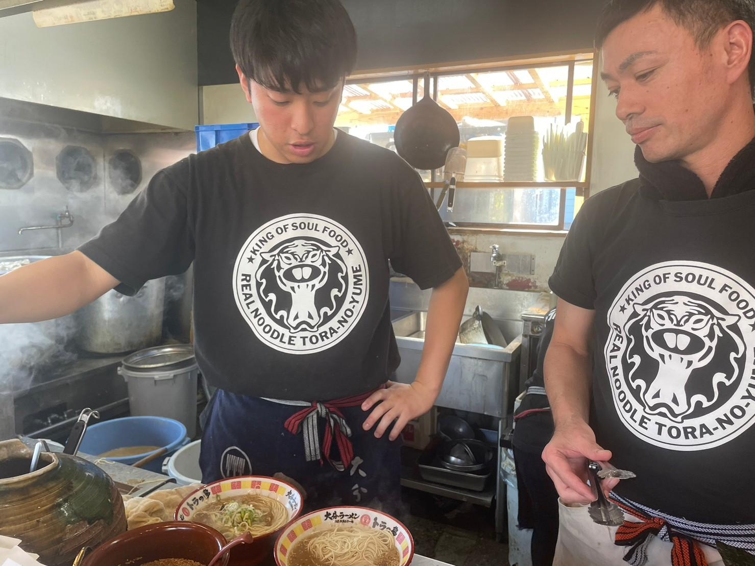 ラーメン店の料理長